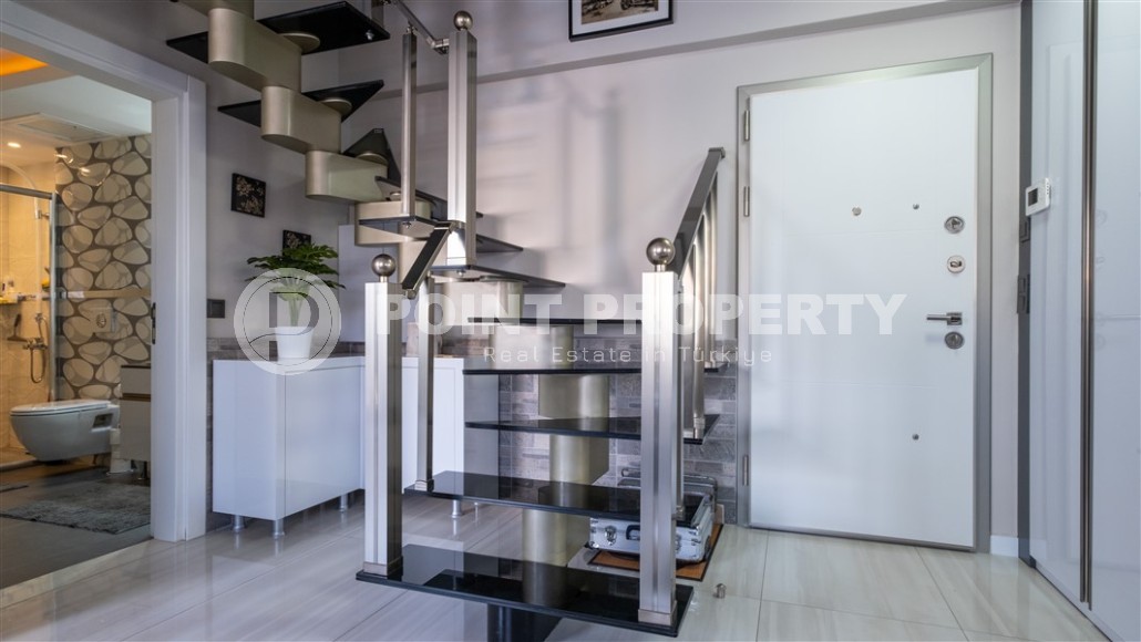 Stylish two-level apartment 3+1, with a total area of 200 m2, in a modern residential complex with hotel infrastructure-id-7565-photo-15