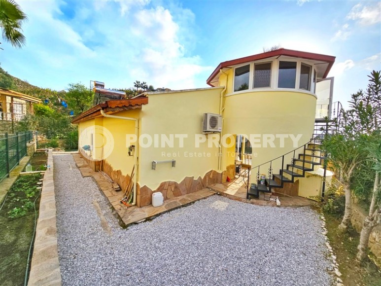 Панорамная вилла 2+2 с видом на море, в зеленом, экологически чистом районе Аланьи - Каргыджак-id-7567-фото-2