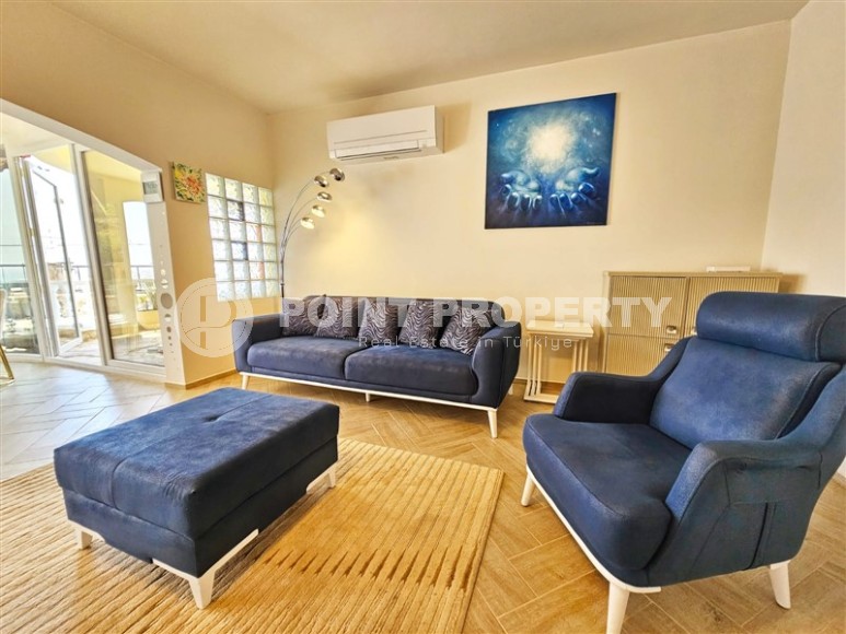 Панорамная вилла 2+2 с видом на море, в зеленом, экологически чистом районе Аланьи - Каргыджак-id-7567-фото-5