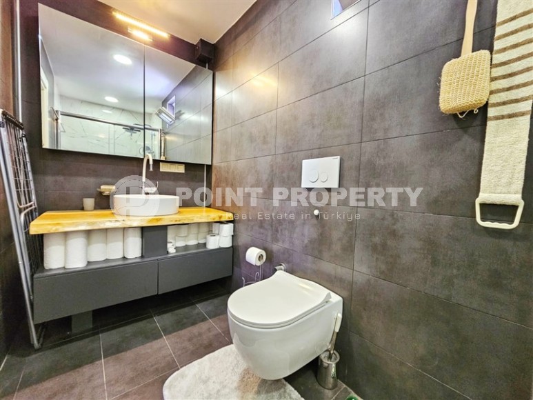 Панорамная вилла 2+2 с видом на море, в зеленом, экологически чистом районе Аланьи - Каргыджак-id-7567-фото-14