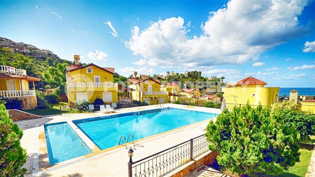 Панорамная вилла 2+2 с видом на море, в зеленом, экологически чистом районе Аланьи - Каргыджак-id-7567-фото-21