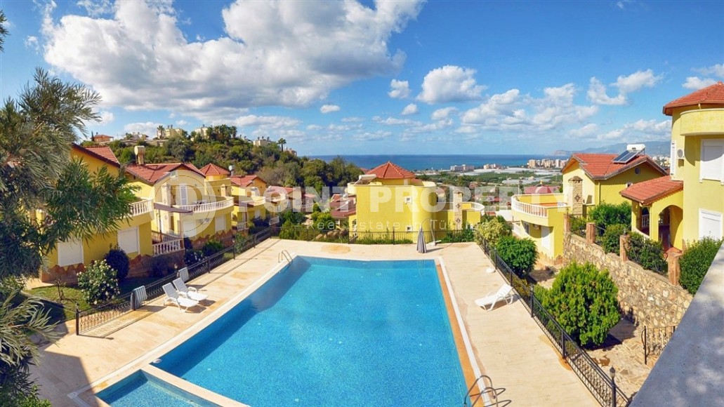 Панорамная вилла 2+2 с видом на море, в зеленом, экологически чистом районе Аланьи - Каргыджак-id-7567-фото-22