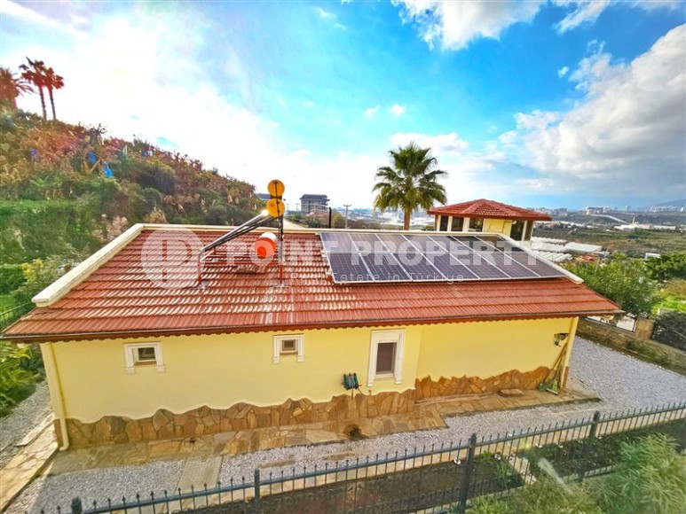 Панорамная вилла 2+2 с видом на море, в зеленом, экологически чистом районе Аланьи - Каргыджак-id-7567-фото-24