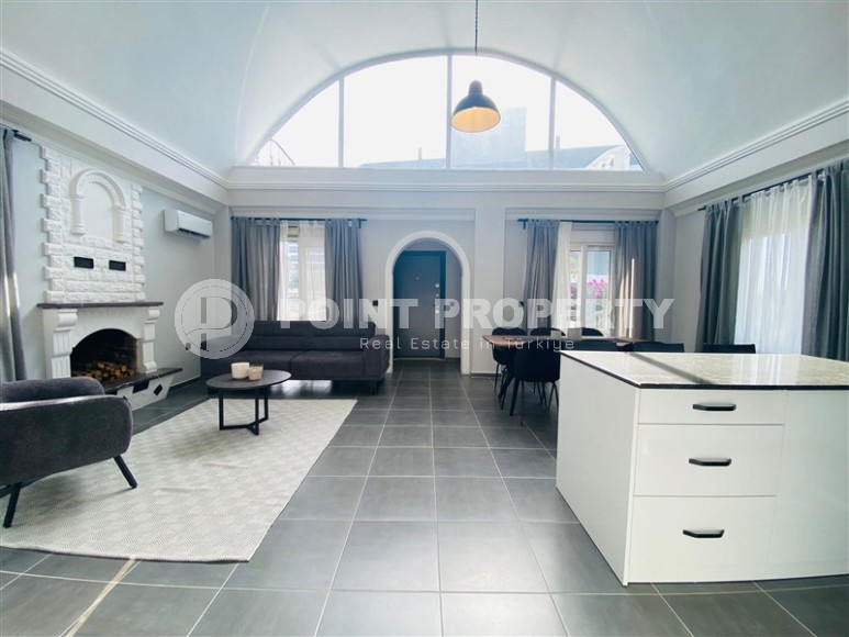 Atmospheric 3+1 villa with fireplace and large outdoor terrace, in a quiet area of Alanya - Kargicak-id-7569-photo-8