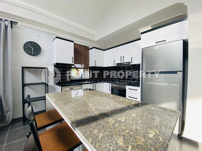 Atmospheric 3+1 villa with fireplace and large outdoor terrace, in a quiet area of Alanya - Kargicak-id-7569-photo-11