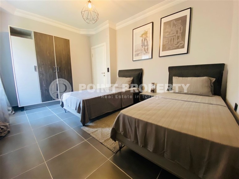 Atmospheric 3+1 villa with fireplace and large outdoor terrace, in a quiet area of Alanya - Kargicak-id-7569-photo-13