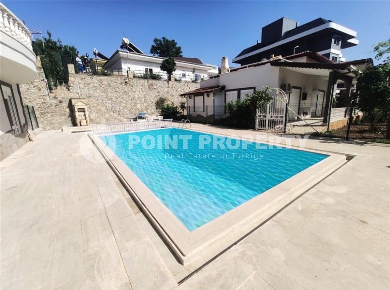 Atmospheric 3+1 villa with fireplace and large outdoor terrace, in a quiet area of Alanya - Kargicak-id-7569-photo-24