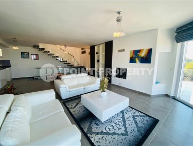 Three-storey villa 5+2 with panoramic sea views, four and a half kilometers from the beach and promenade-id-7570-photo-3