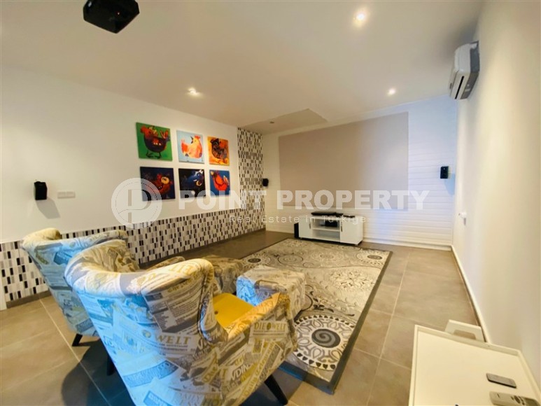 Трехэтажная вилла 5+2 с панорамным видом на море, в четырех с половиной километрах от пляжа и набережной-id-7570-фото-14