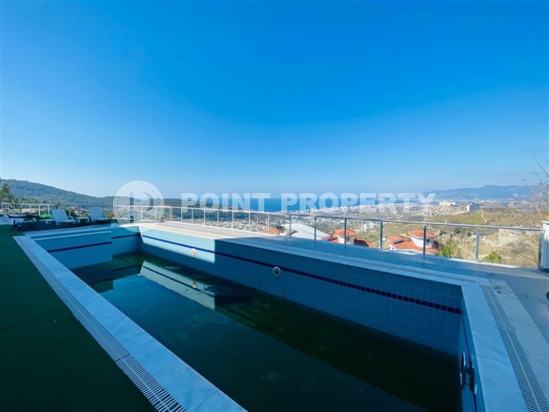 Трехэтажная вилла 5+2 с панорамным видом на море, в четырех с половиной километрах от пляжа и набережной-id-7570-фото-27