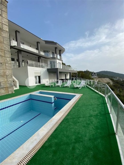 Трехэтажная вилла 5+2 с панорамным видом на море, в четырех с половиной километрах от пляжа и набережной-id-7570-фото-30