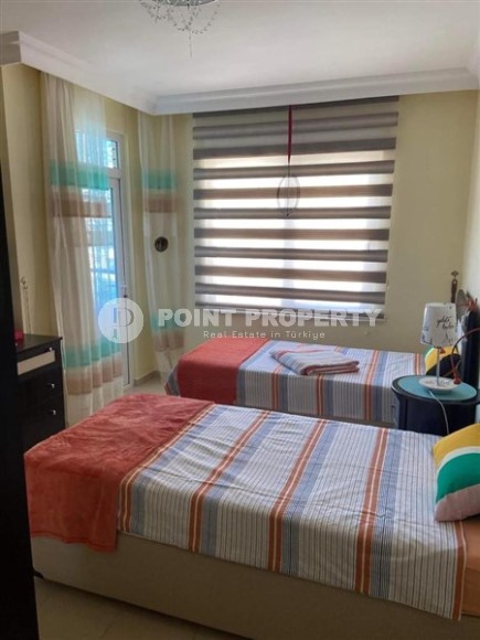 Уютная, готовая к проживанию квартира 2+1 с видом на город и горы, в 600 метрах от роскошного песчаного пляжа-id-7573-фото-9