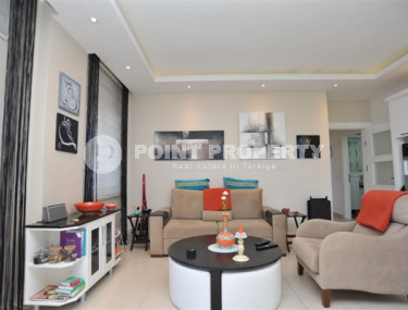 Furnished two bedroom apartment, 100m², 700m from Cleopatra Beach, Alanya center-id-1584-photo-3