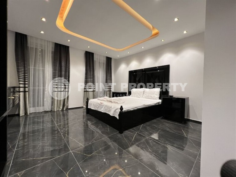 Villa with designer renovation, four bedrooms and views of the Mediterranean Sea in the Kargicak area-id-5293-photo-8