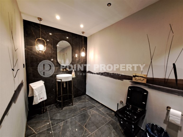 Villa with designer renovation, four bedrooms and views of the Mediterranean Sea in the Kargicak area-id-5293-photo-22