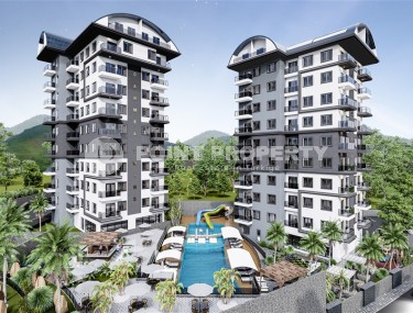 Apartments and duplexes in a new 9-storey residential complex in the resort area of Alanya - Avsallar-id-7575-photo-1