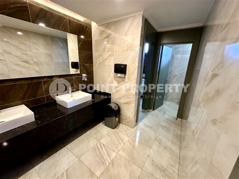 Spacious, bright 1+1 apartment one and a half kilometers from the sea, in a new area of Alanya - Upper Oba-id-7578-photo-8