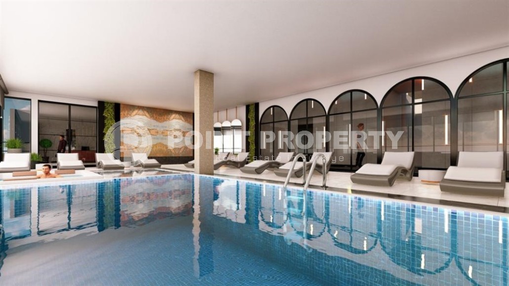 Linear and two-level apartments in a residential complex at the final stage of construction, two kilometers from the sea-id-7579-photo-4