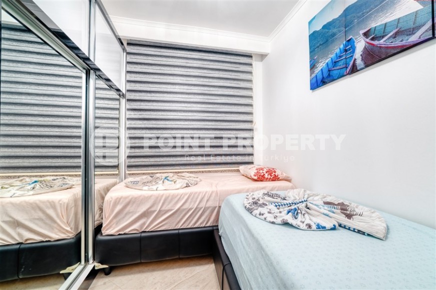 Комфортабельная квартира 3+1 с современным дизайном, на 3-м этаже в жилом комплексе с богатой внутренней инфраструктурой-id-7582-фото-9