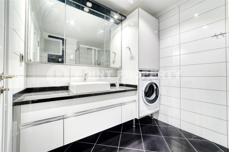 Комфортабельная квартира 3+1 с современным дизайном, на 3-м этаже в жилом комплексе с богатой внутренней инфраструктурой-id-7582-фото-11