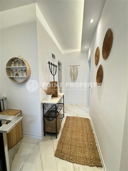 Стильная двухуровневая квартира с собственным бассейном и садом, в европейском районе Аланьи - Нижняя Оба-id-7583-фото-11