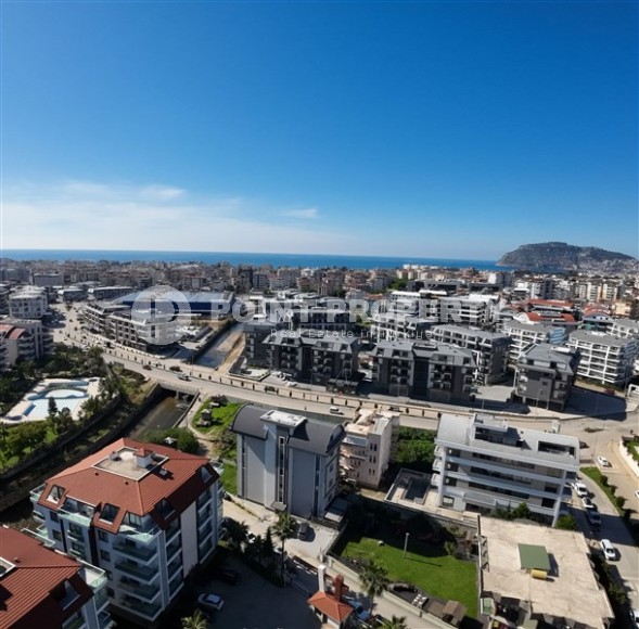 Стильная двухуровневая квартира с собственным бассейном и садом, в европейском районе Аланьи - Нижняя Оба-id-7583-фото-25