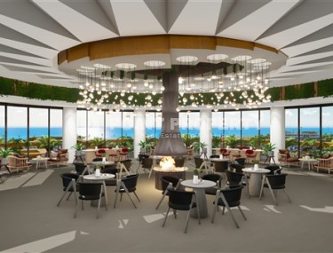 Новая квартира в ультрасовременном жилом комплексе на завершающем этапе строительства в зеленом, экологически чистом районе Аланьи - Тюрклер-id-7586-фото-2