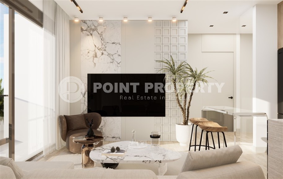 Новый инвестиционный проект в перспективном районе Анталии - Алтынташ - жилой комплекс премиум класса в шести километрах от моря-id-7589-фото-3