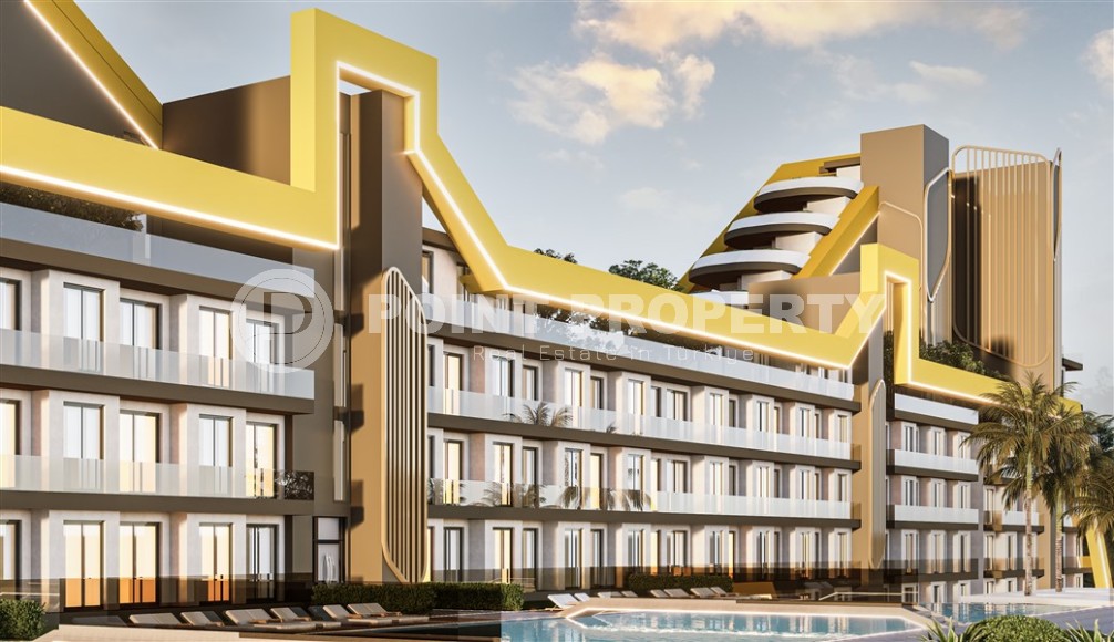 Новый инвестиционный проект в перспективном районе Анталии - Алтынташ - жилой комплекс премиум класса в шести километрах от моря-id-7589-фото-17