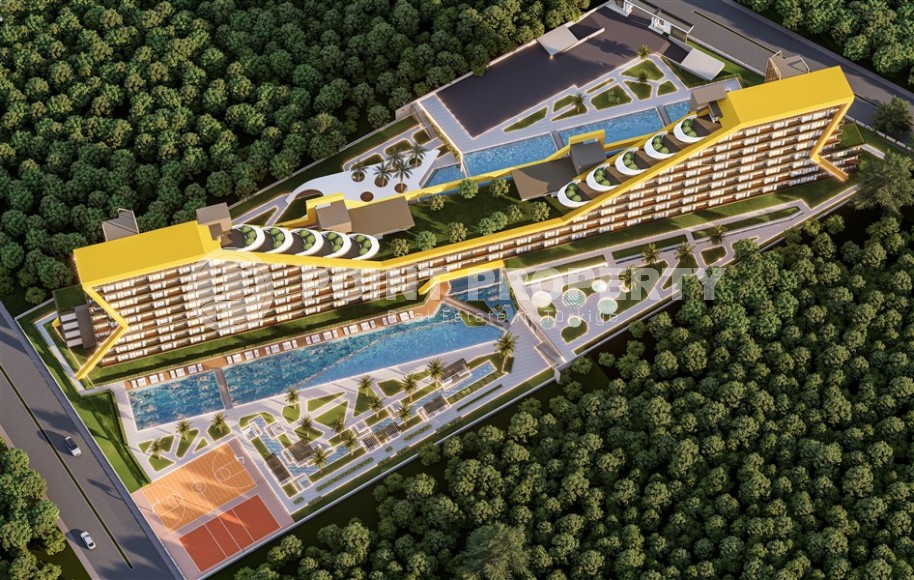 Новый инвестиционный проект в перспективном районе Анталии - Алтынташ - жилой комплекс премиум класса в шести километрах от моря-id-7589-фото-22