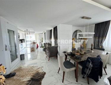 Комфортабельная двухуровневая квартира с видом на море и горы, в центре современного района Аланьи - Махмутлар-id-7593-фото-2