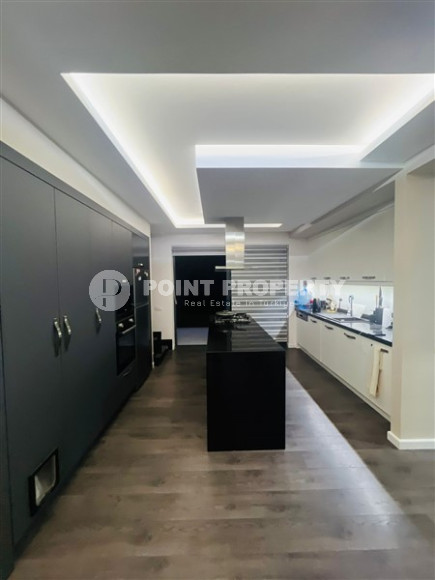 Элегантный видовой меблированный садовый дуплекс 3+1, 320м², в элитном комплексе Каргыджака-id-1587-фото-3