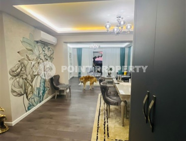 Элегантный видовой меблированный садовый дуплекс 3+1, 320м², в элитном комплексе Каргыджака-id-1587-фото-4