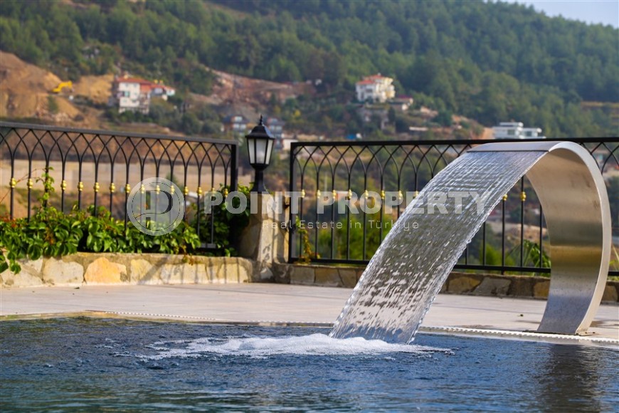 Атмосферная двухэтажная вилла 4+1 с бассейном и садом, в трех с половиной километрах от моря.-id-7597-фото-20