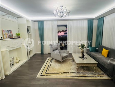 Элегантный видовой меблированный садовый дуплекс 3+1, 320м², в элитном комплексе Каргыджака-id-1587-фото-5