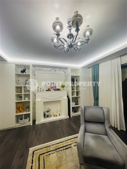 Элегантный видовой меблированный садовый дуплекс 3+1, 320м², в элитном комплексе Каргыджака-id-1587-фото-6