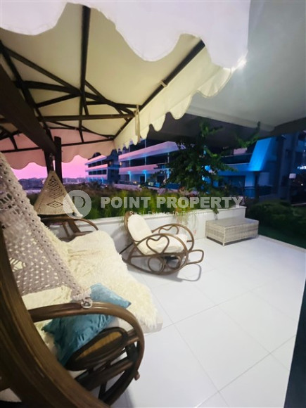 Элегантный видовой меблированный садовый дуплекс 3+1, 320м², в элитном комплексе Каргыджака-id-1587-фото-8