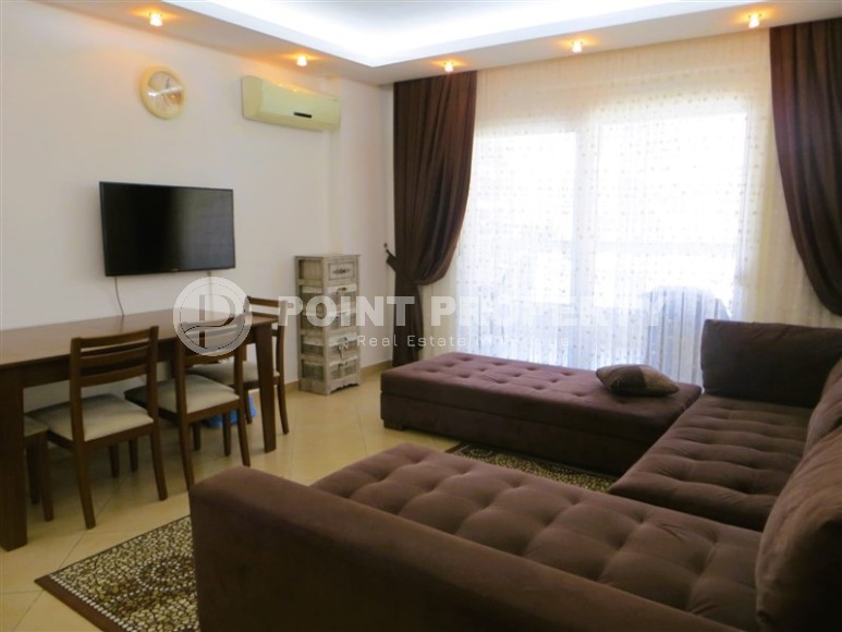 Современная меблированная квартира в центре Аланьи, в 200 метрах от знаменитого пляжа Клеопатры-id-7603-фото-2