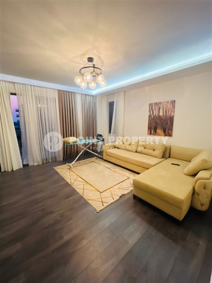 Элегантный видовой меблированный садовый дуплекс 3+1, 320м², в элитном комплексе Каргыджака-id-1587-фото-16