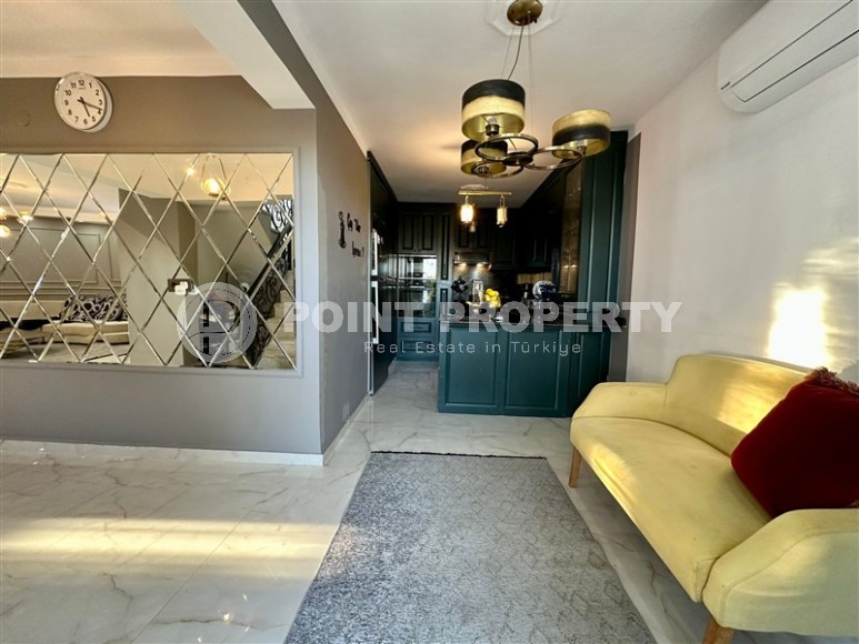 Просторная двухэтажная вилла 4+2 с новым ремонтом и современным дизайном,  в живописном, экологически чистом районе Аланьи - Тюрклер-id-7606-фото-4