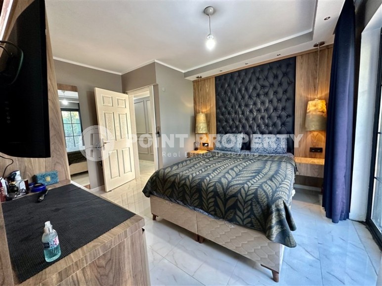 Просторная двухэтажная вилла 4+2 с новым ремонтом и современным дизайном,  в живописном, экологически чистом районе Аланьи - Тюрклер-id-7606-фото-7