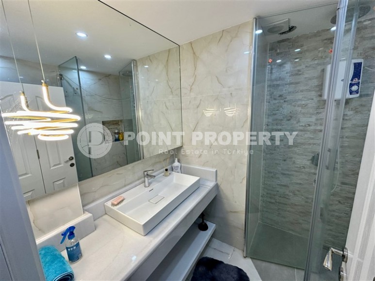 Просторная двухэтажная вилла 4+2 с новым ремонтом и современным дизайном,  в живописном, экологически чистом районе Аланьи - Тюрклер-id-7606-фото-15