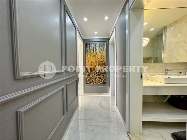 Просторная двухэтажная вилла 4+2 с новым ремонтом и современным дизайном,  в живописном, экологически чистом районе Аланьи - Тюрклер-id-7606-фото-17