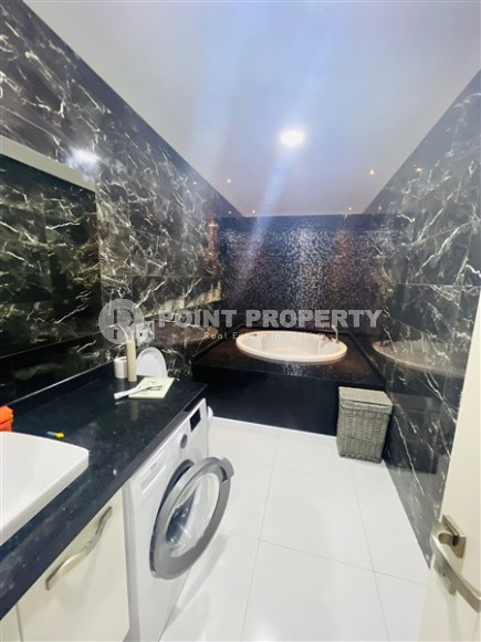 Элегантный видовой меблированный садовый дуплекс 3+1, 320м², в элитном комплексе Каргыджака-id-1587-фото-21