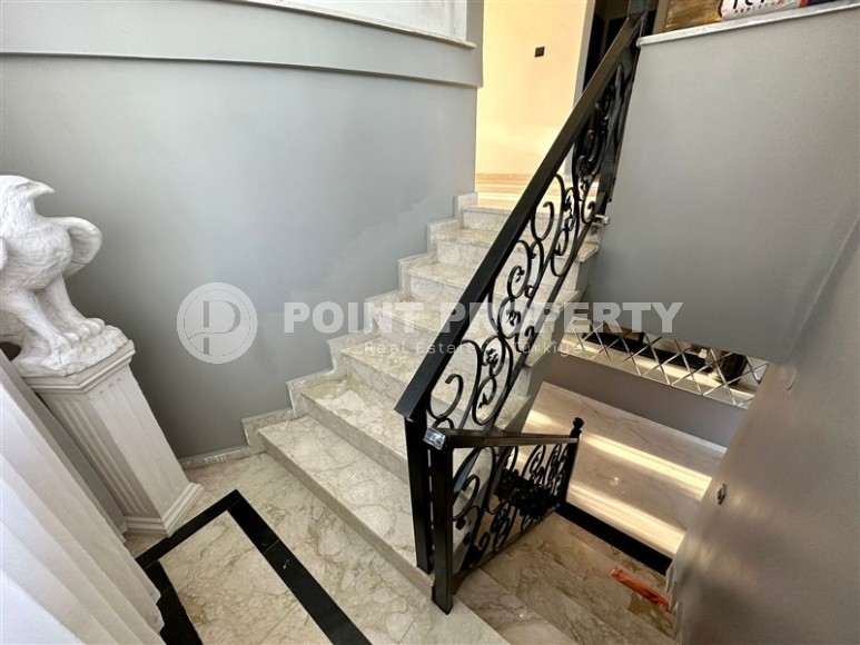 Просторная двухэтажная вилла 4+2 с новым ремонтом и современным дизайном,  в живописном, экологически чистом районе Аланьи - Тюрклер-id-7606-фото-19