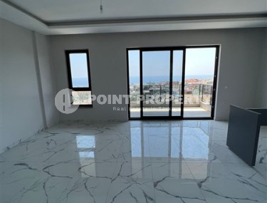 Панорамная двухуровневая квартира 2+1 на 10-м этаже с мансардой, в новом жилом комплексе с богатой внутренней инфраструктурой-id-7607-фото-2