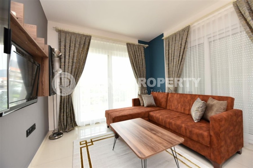 Готовая к проживанию квартира 1+1 в 300 метрах от моря, в центре европейского района Аланьи - Нижняя Оба-id-7612-фото-2