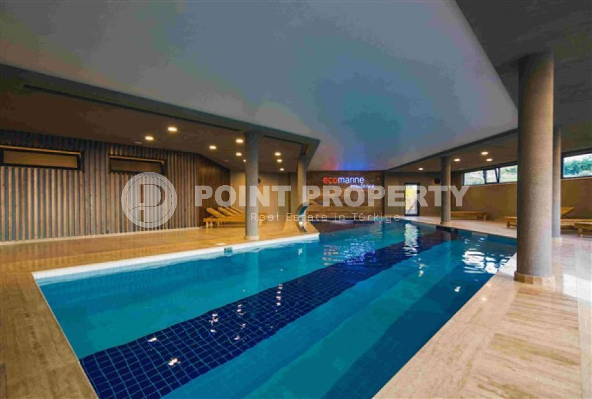 Элегантный видовой меблированный садовый дуплекс 3+1, 320м², в элитном комплексе Каргыджака-id-1587-фото-31