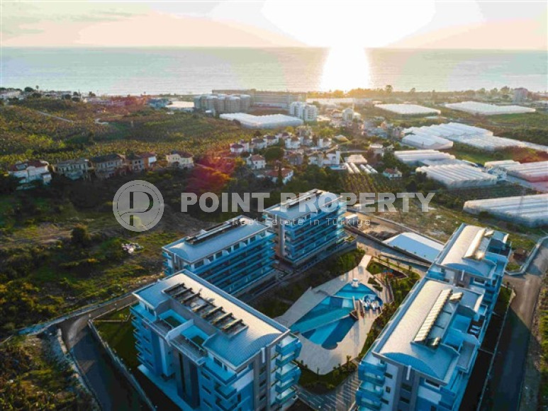 Элегантный видовой меблированный садовый дуплекс 3+1, 320м², в элитном комплексе Каргыджака-id-1587-фото-35