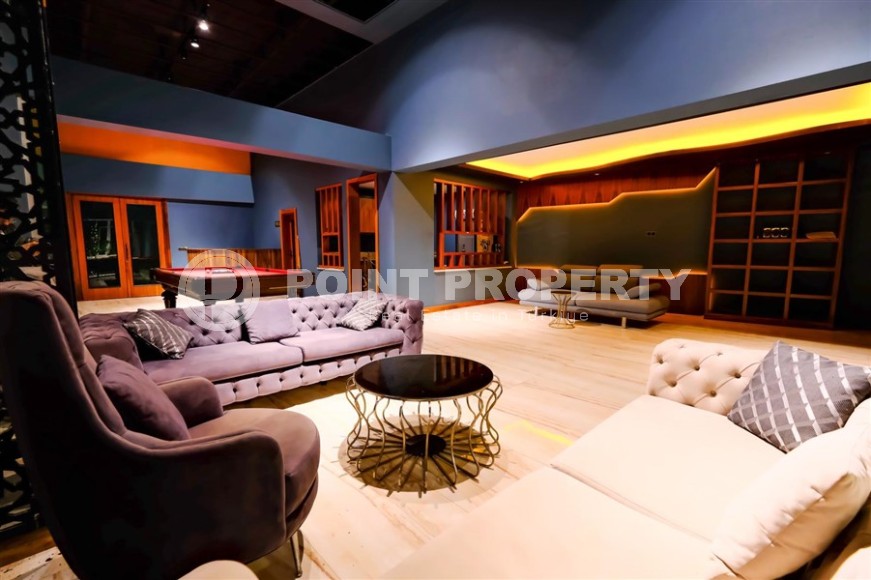 Elite detached villa with a swimming pool and a garden, in a prestigious area of Alanya - Bektas-id-7614-photo-22